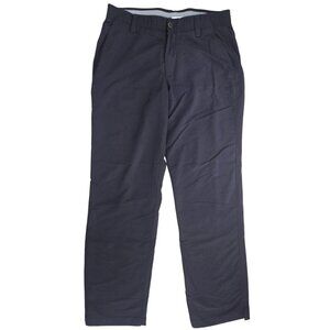 Under Armour Mens Loose-Fit Black Stretch Golf Pants 34x32